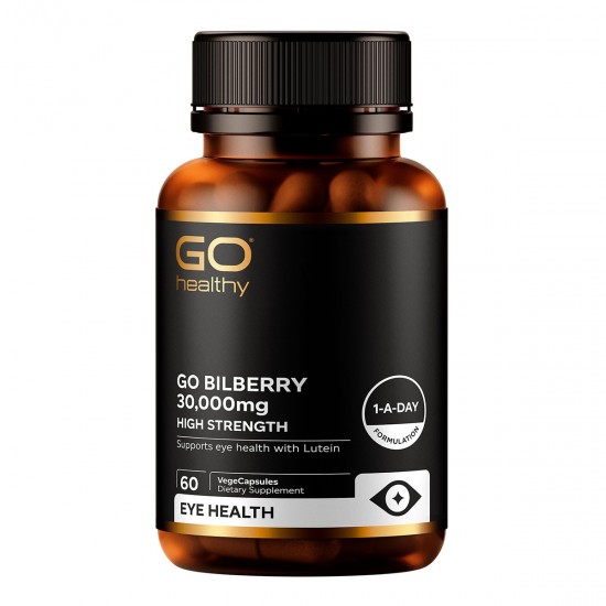 GO Healthy 高之源 浓度蓝莓护眼精华30000mg 60粒 保质期2028.2
